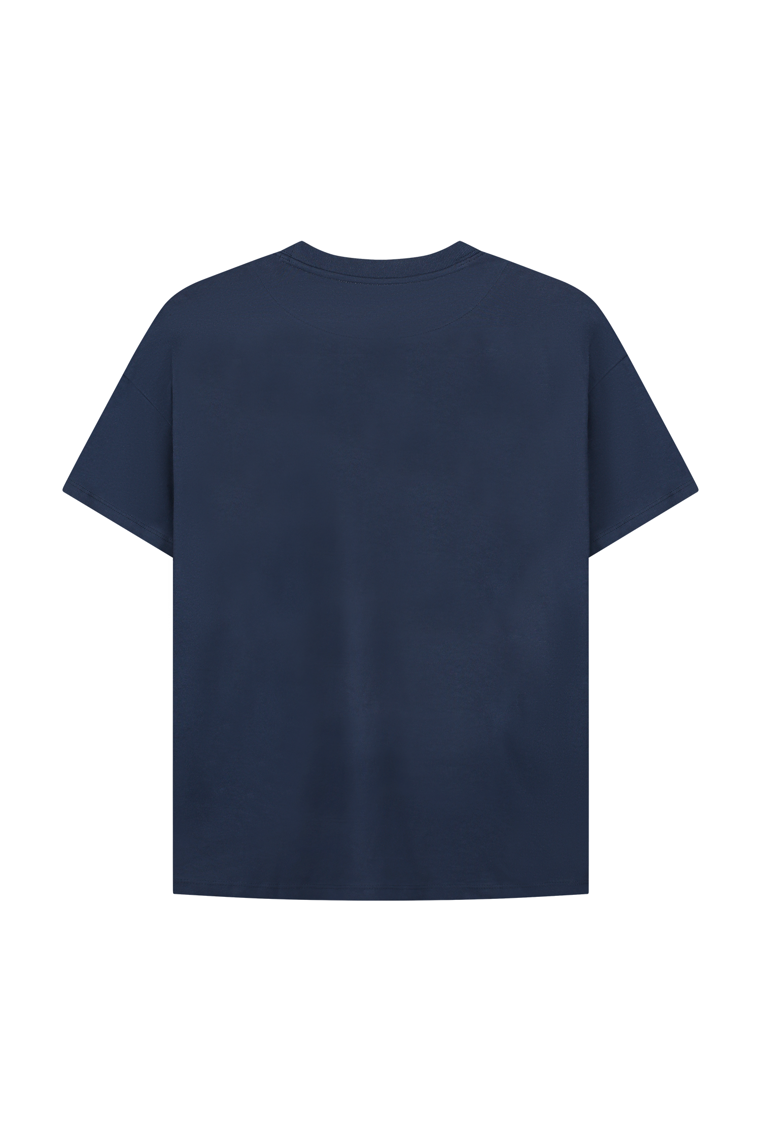 Basic T-shirt blauw