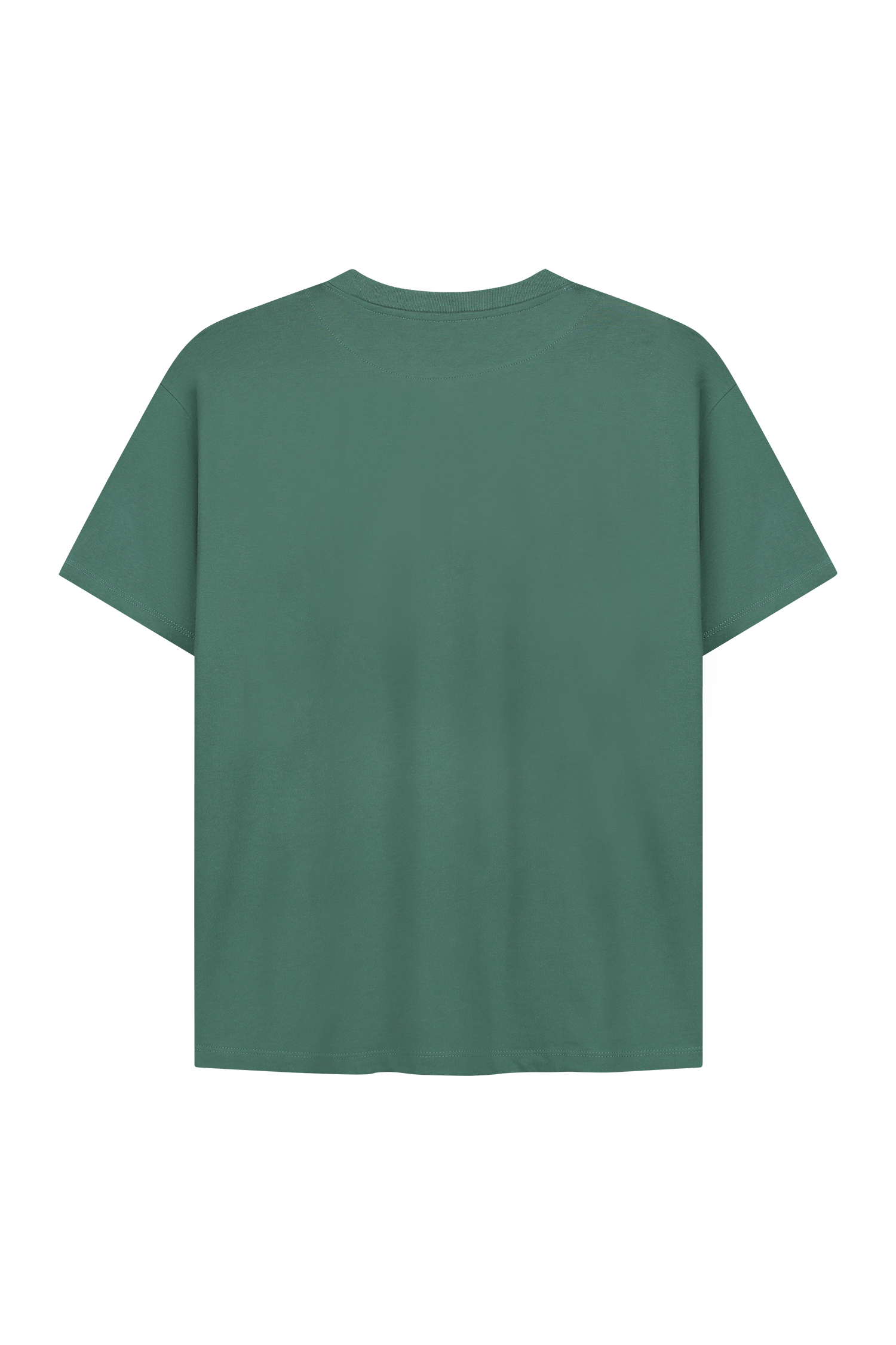 Basic T-shirt groen