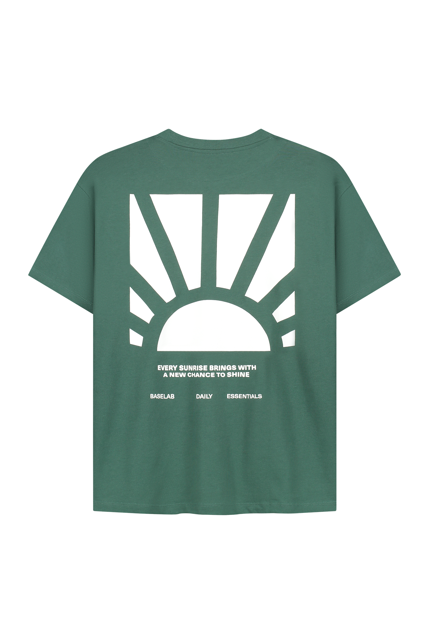 Sunrise T-shirt groen