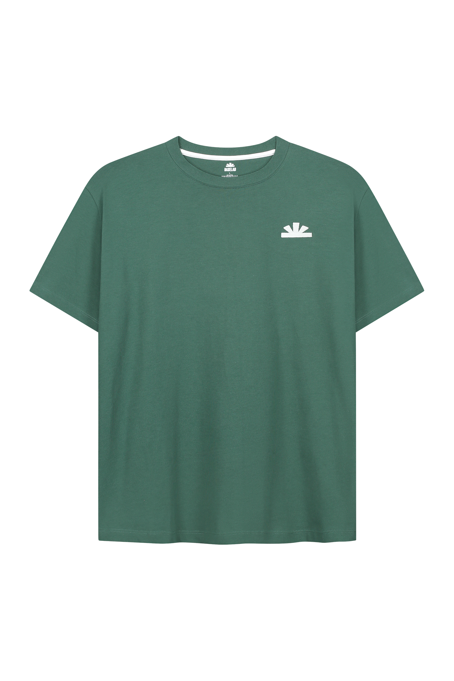 Basic T-shirt groen