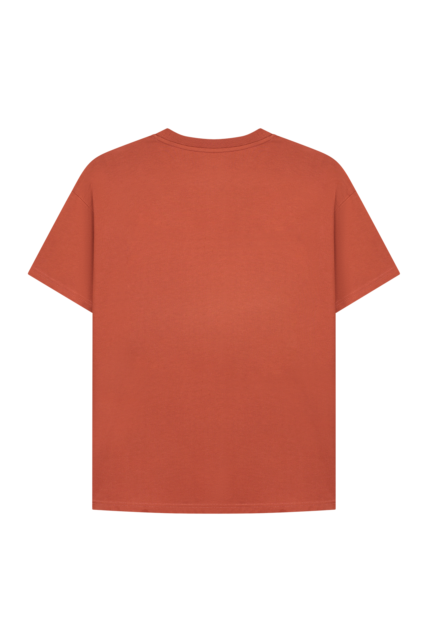 Basic T-shirt burned red