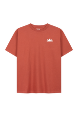 Basic T-shirt burned red