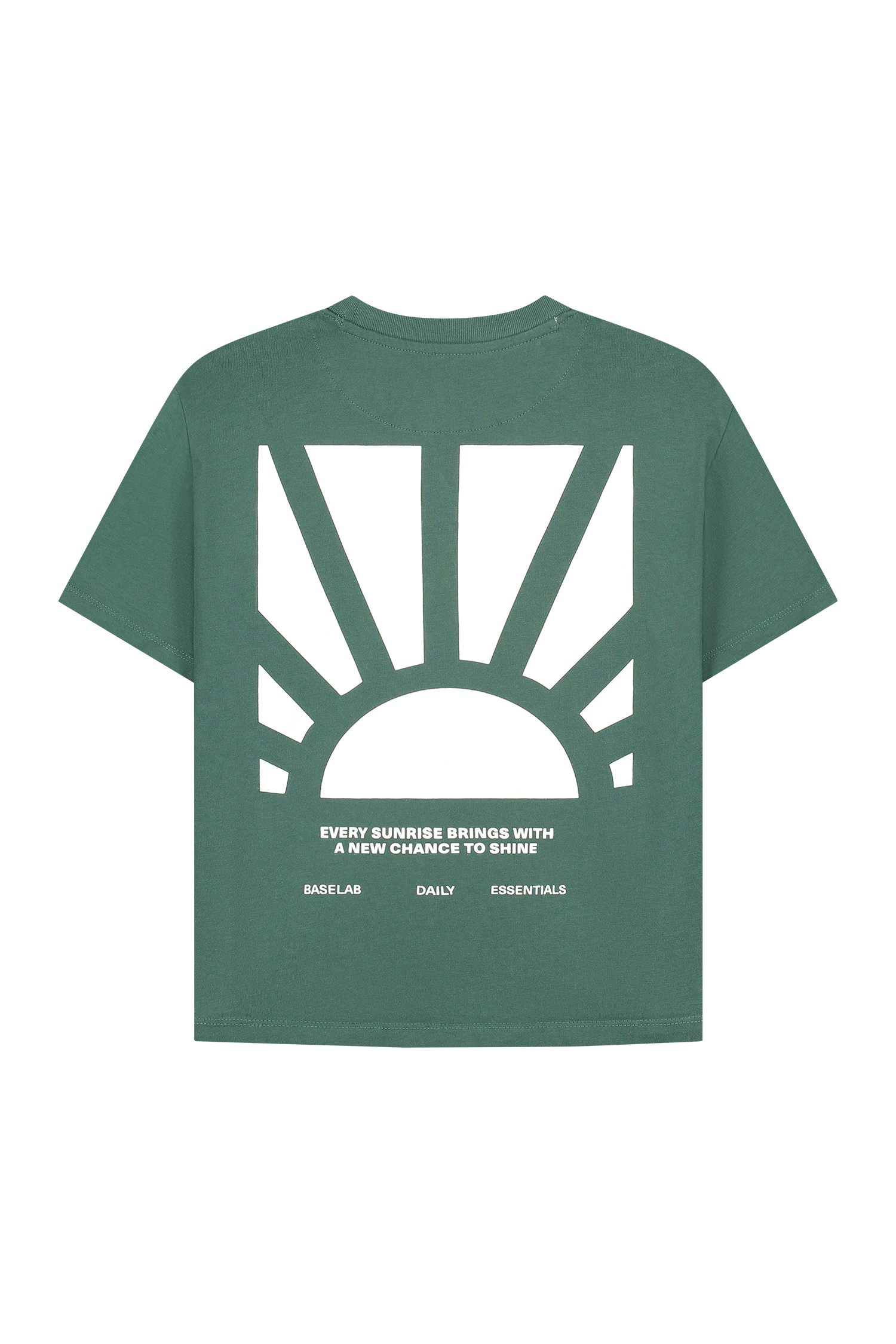 Kinder T-shirt Sunrise groen