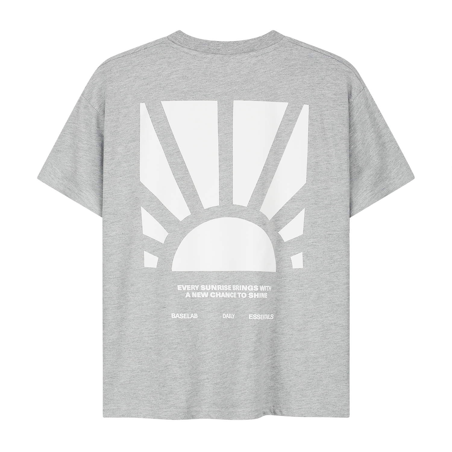 Sunrise T-shirt grijs