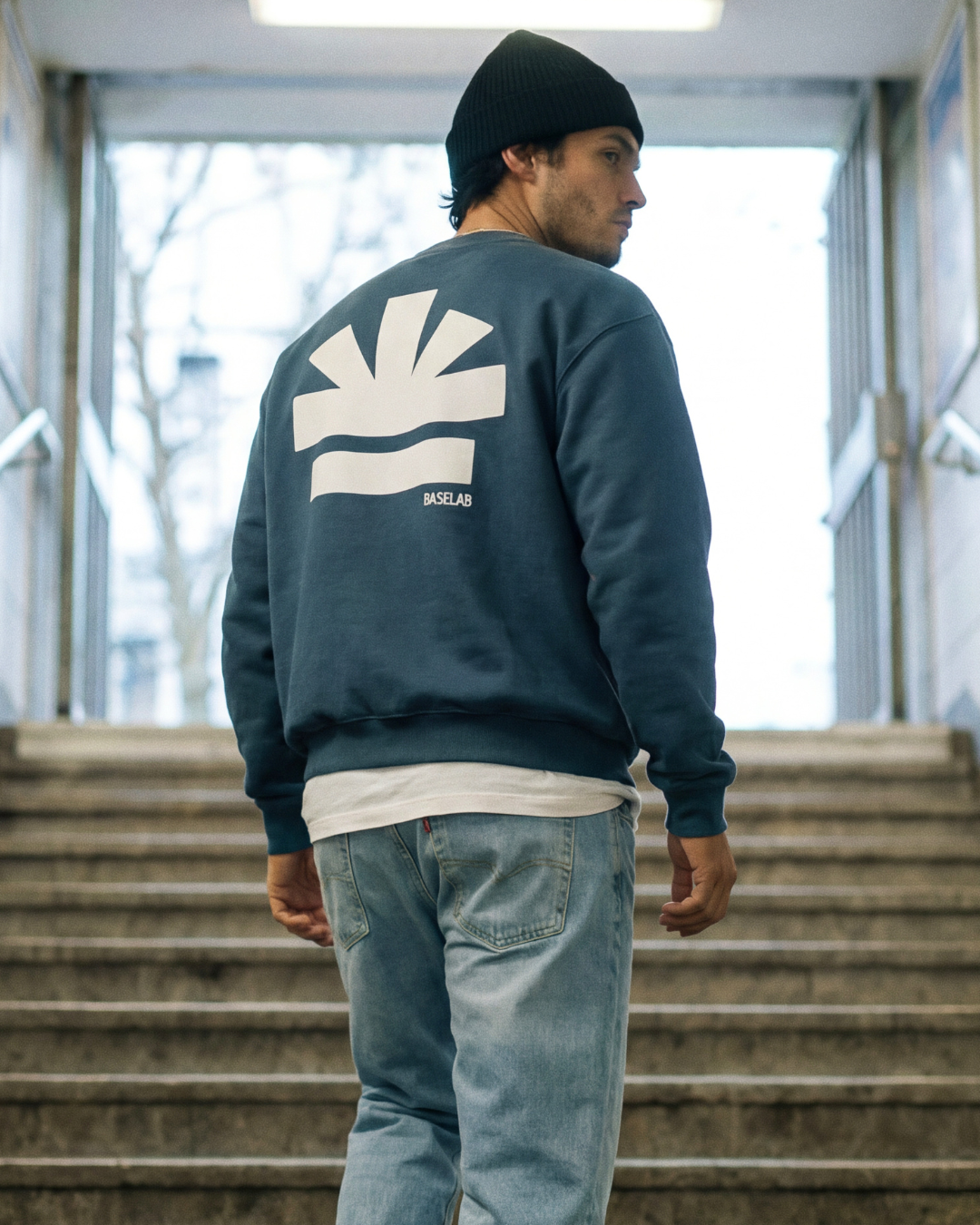 Icon Sweater Mood Indigo