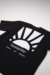 Sunrise T-shirt zwart