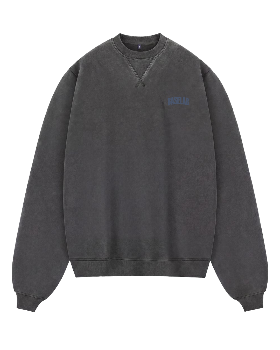 Form Sweater - Washed Dark Grey