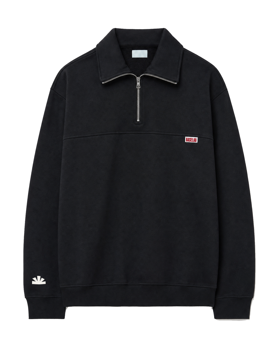 Half Zip Sweater - Black
