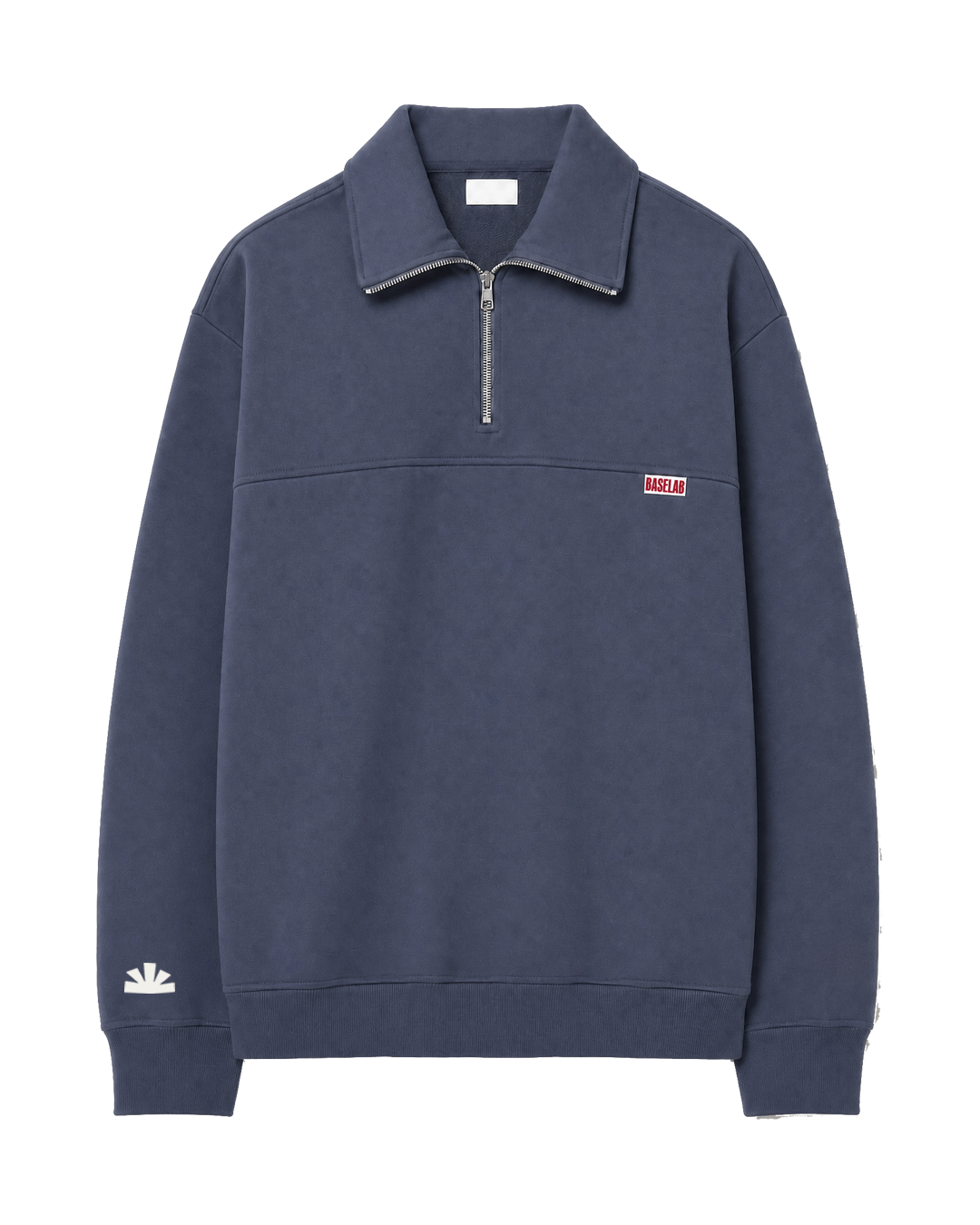 Half Zip Sweater - Vintage Blue