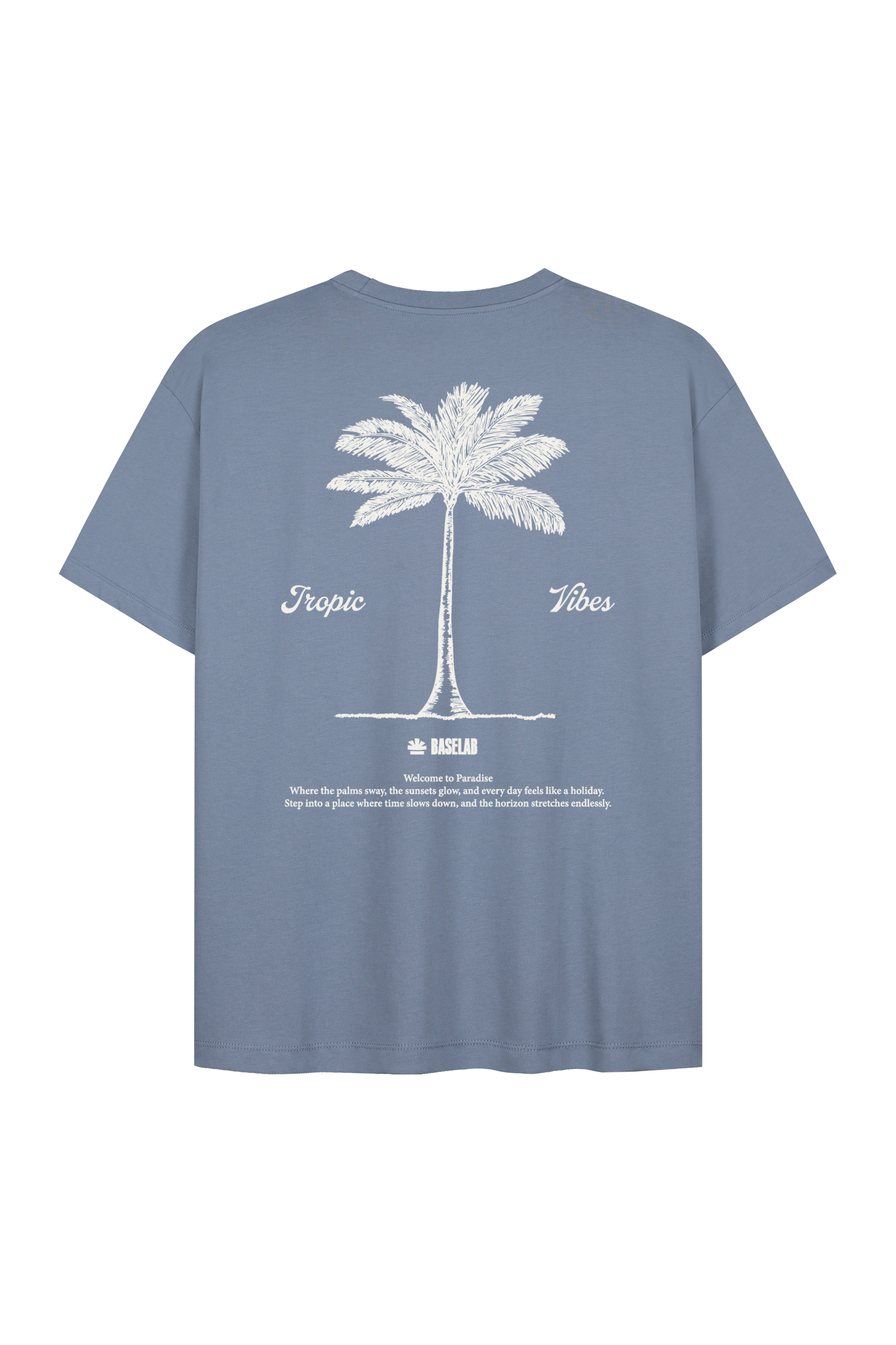 Tropic T-shirt Pale Blue