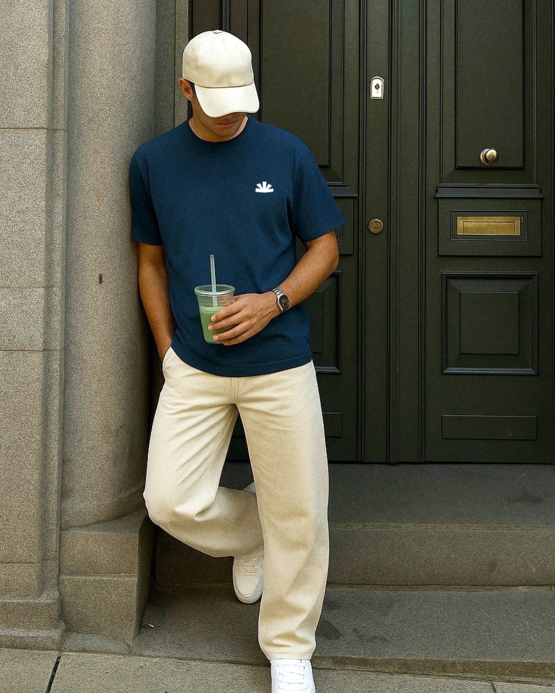 Basic T-Shirt Mood Indigo