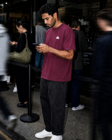 Basic t-shirt Burgundy