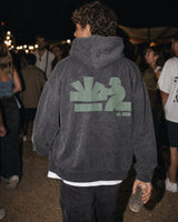 Drive Hoodie - Washed Dark Grey
