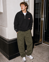 Half Zip Sweater - Black