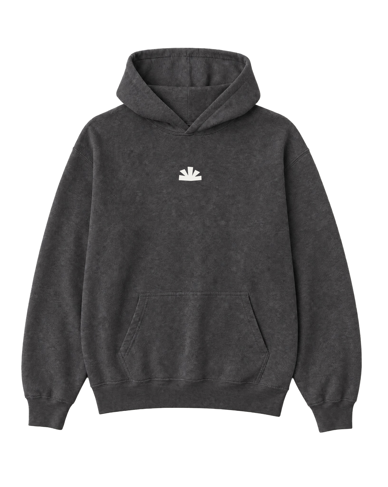 Icon Hoodie - Washed Dark Grey