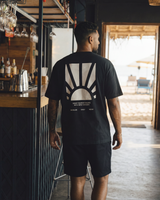 Sunrise T-shirt zwart