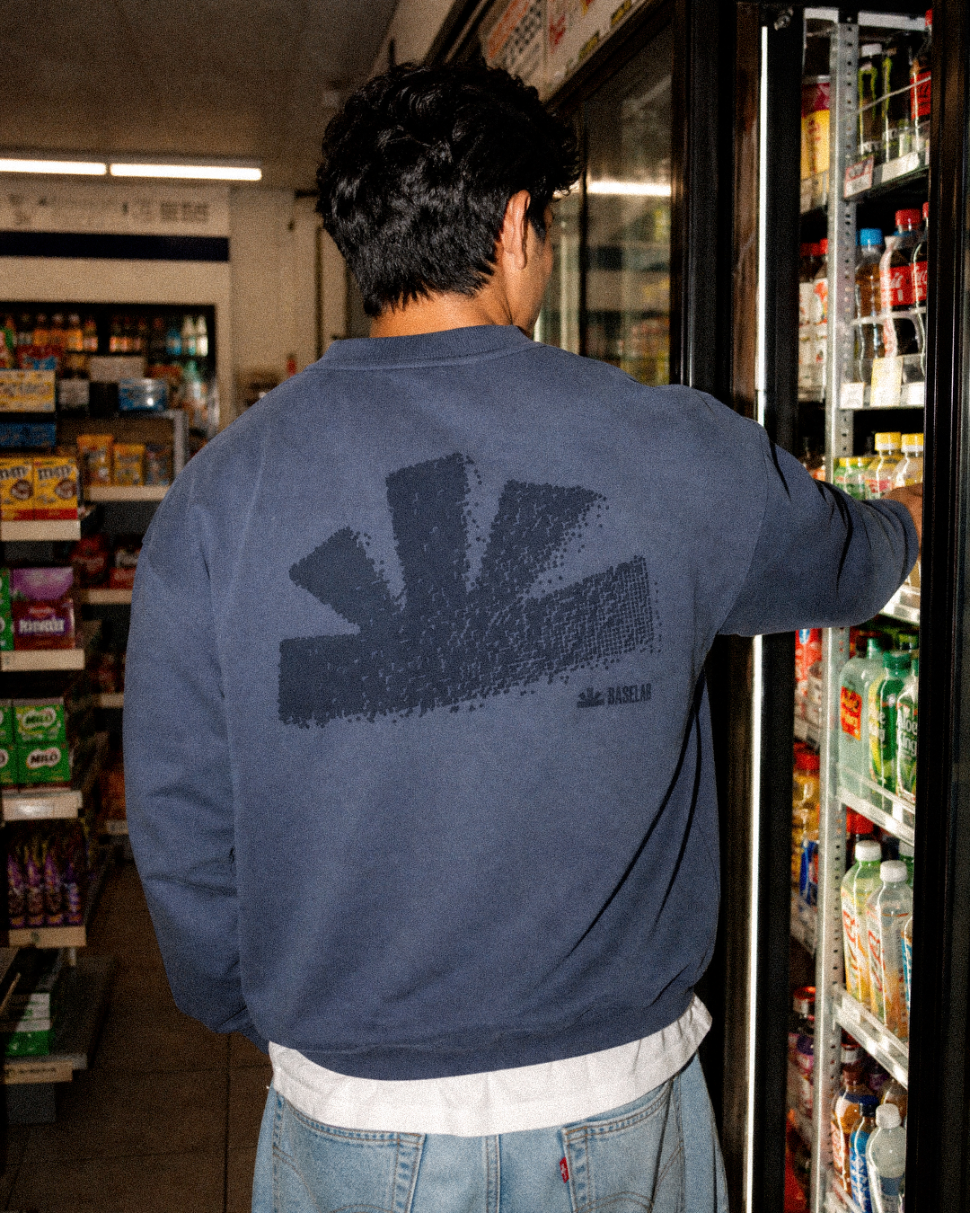 Form Sweater - Vintage Blue