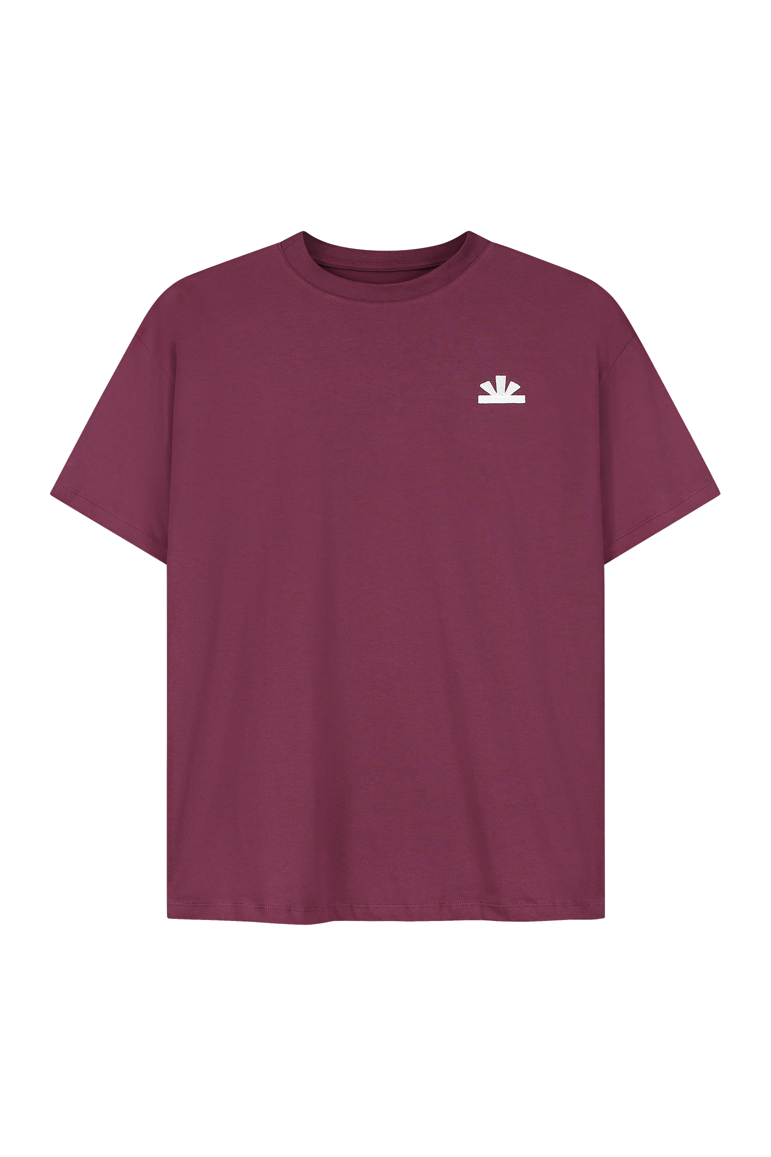 Basic t-shirt Burgundy
