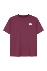 Basic t-shirt Burgundy