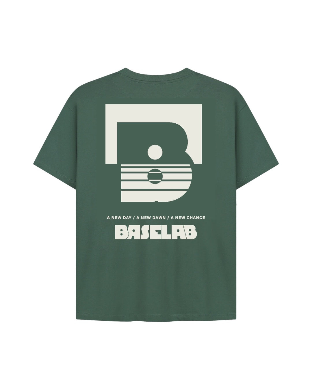 Sunset t-shirt groen