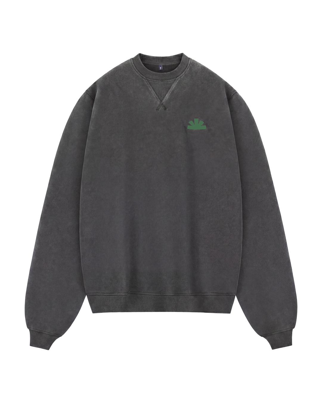 Icon Sweater - Washed Dark Grey