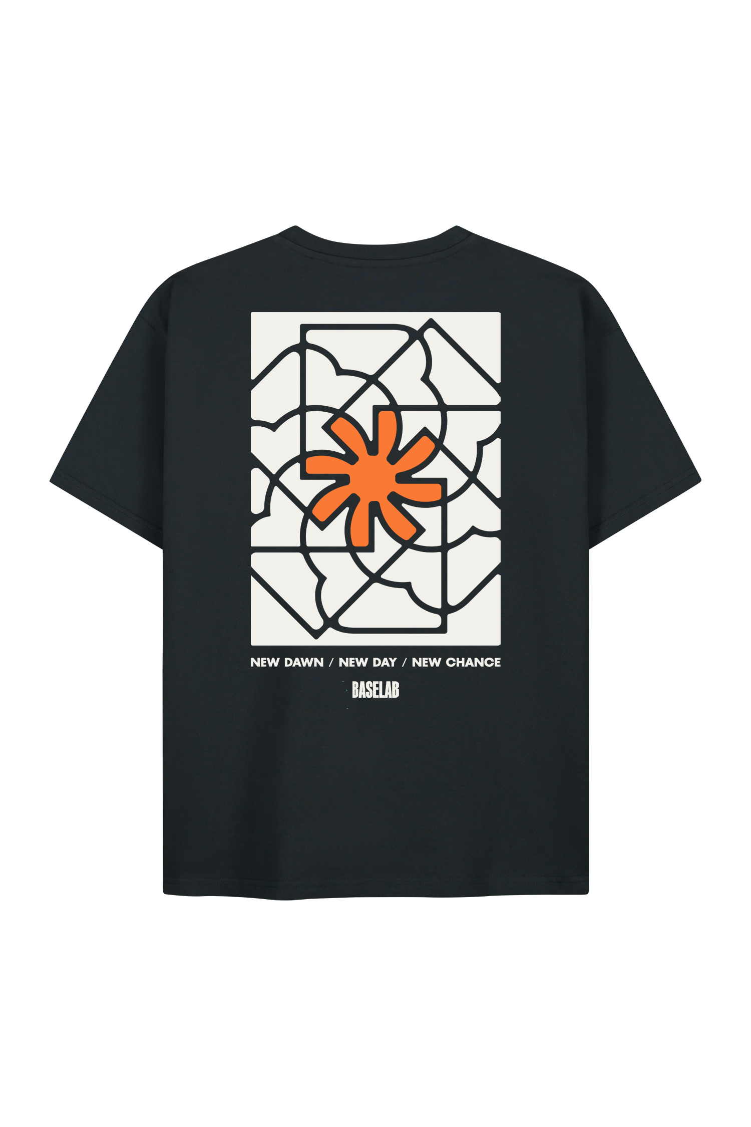 Graphic Sun T-shirt Black