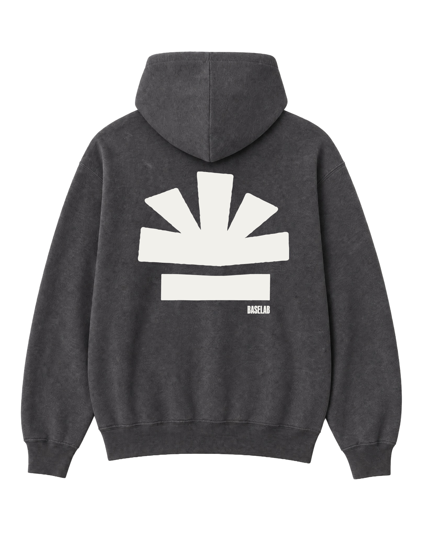 Icon Hoodie - Washed Dark Grey
