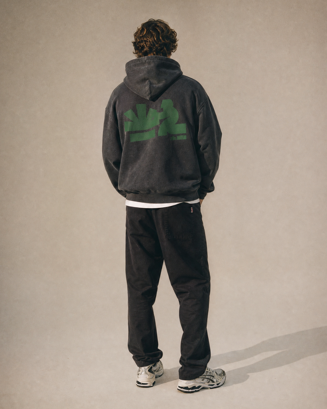 Drive Hoodie - Washed Dark Grey