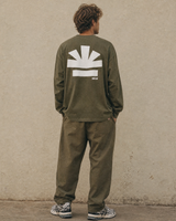 Icon Longsleeve - Army Green