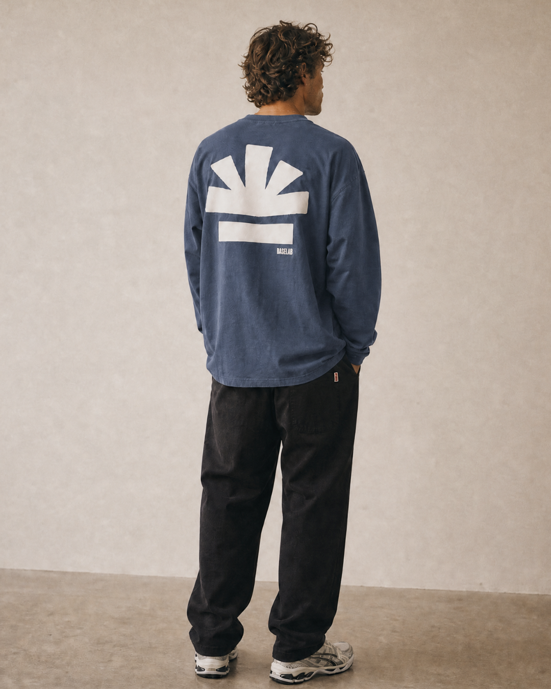 Icon Longsleeve - Vintage Blue
