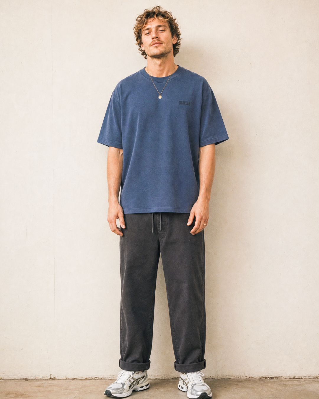 Form T-Shirt - Vintage Blue