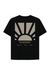 Sunrise T-Shirt Schwarz