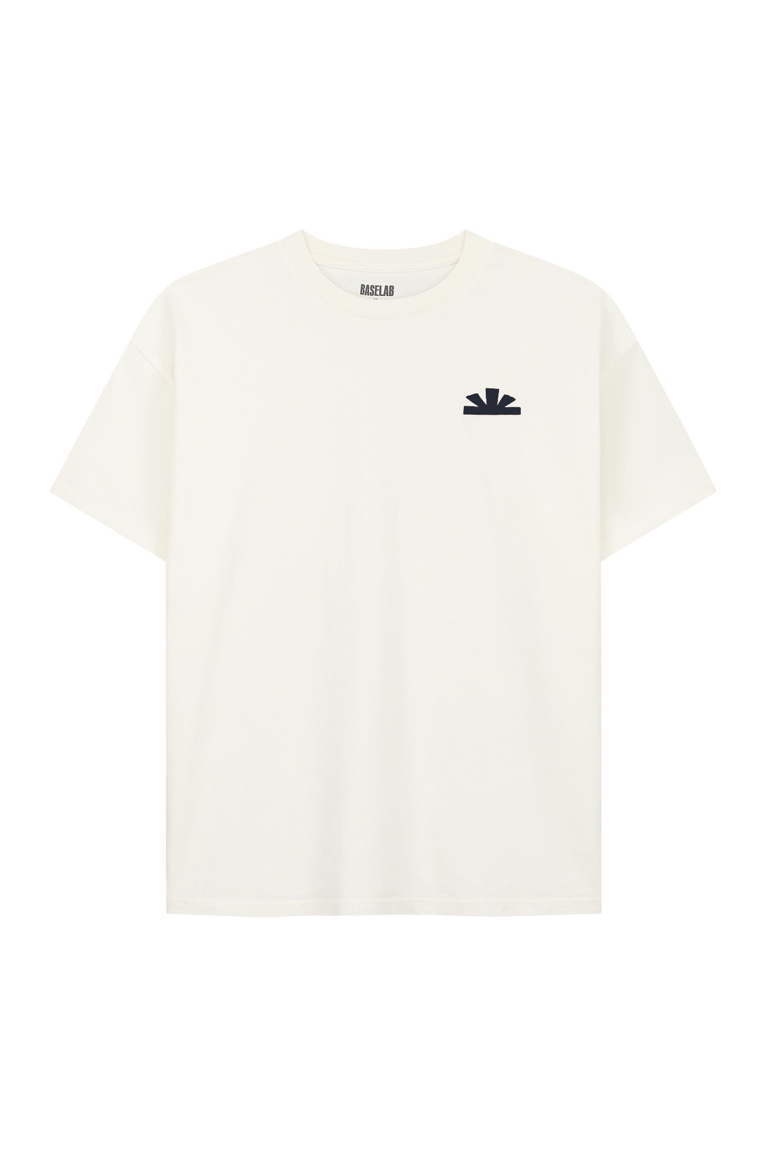 New Dawn T-Shirt Off White w/ Blue