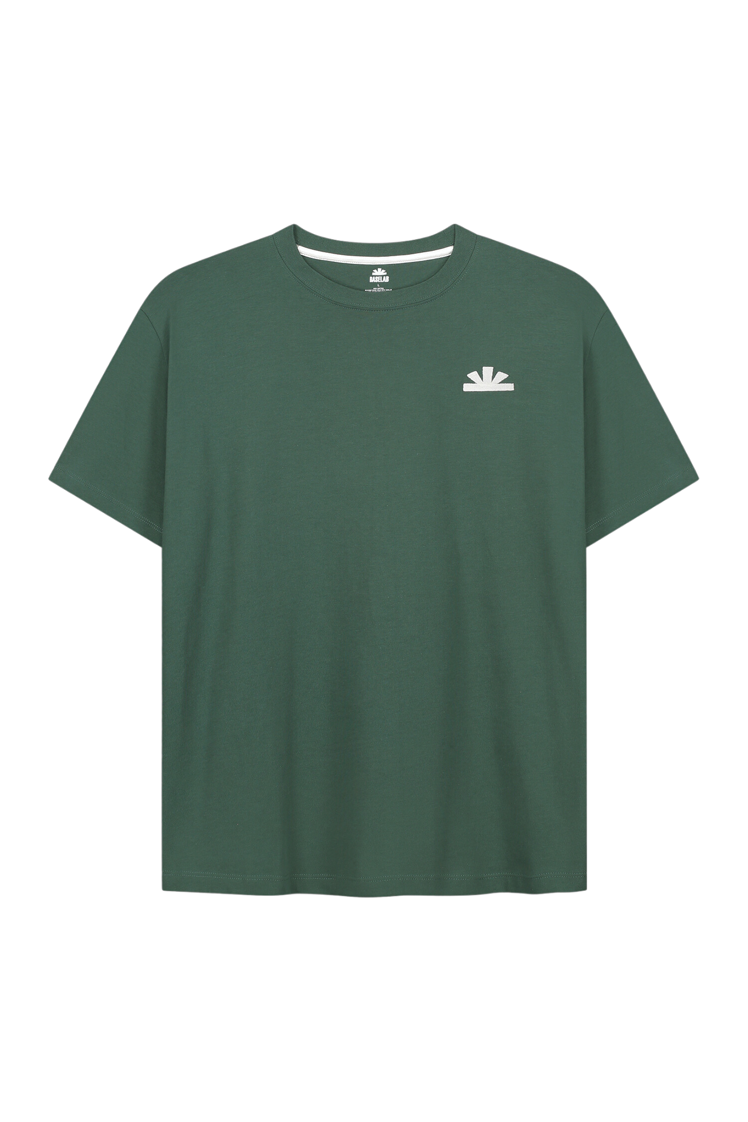 Basic T-shirt groen