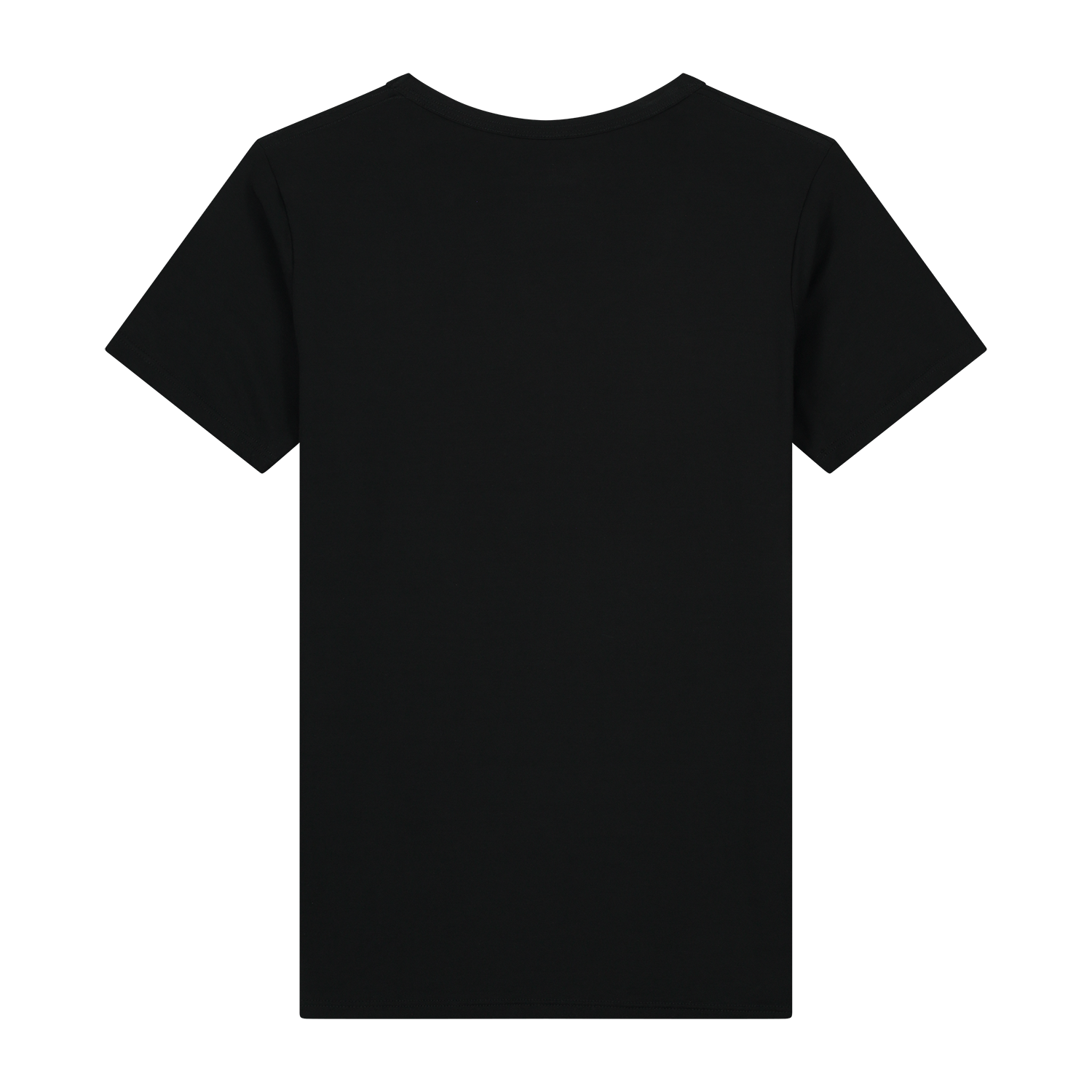 Unterhemd V-Ausschnitt Schwarz