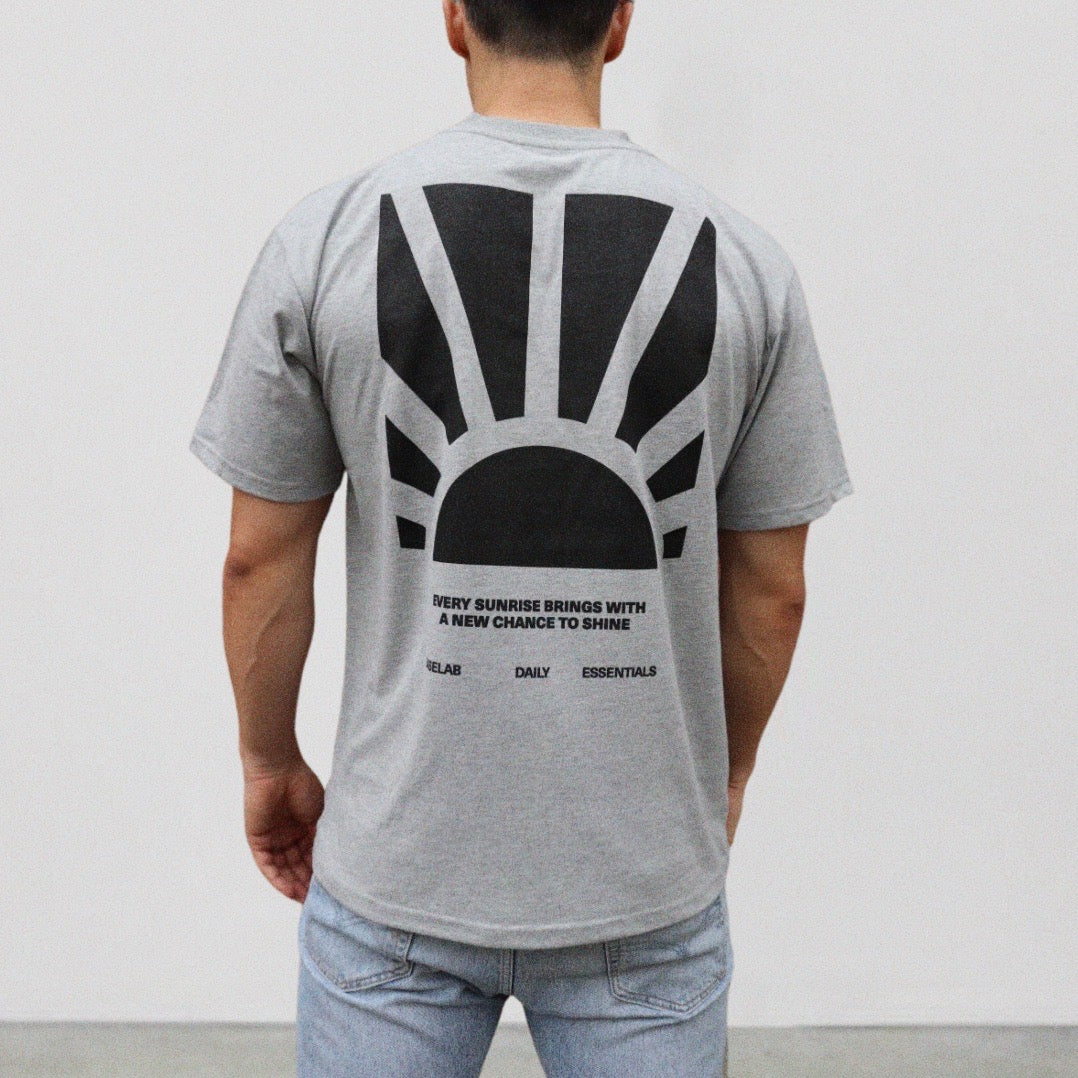 Sunrise T-Shirt  – Grau